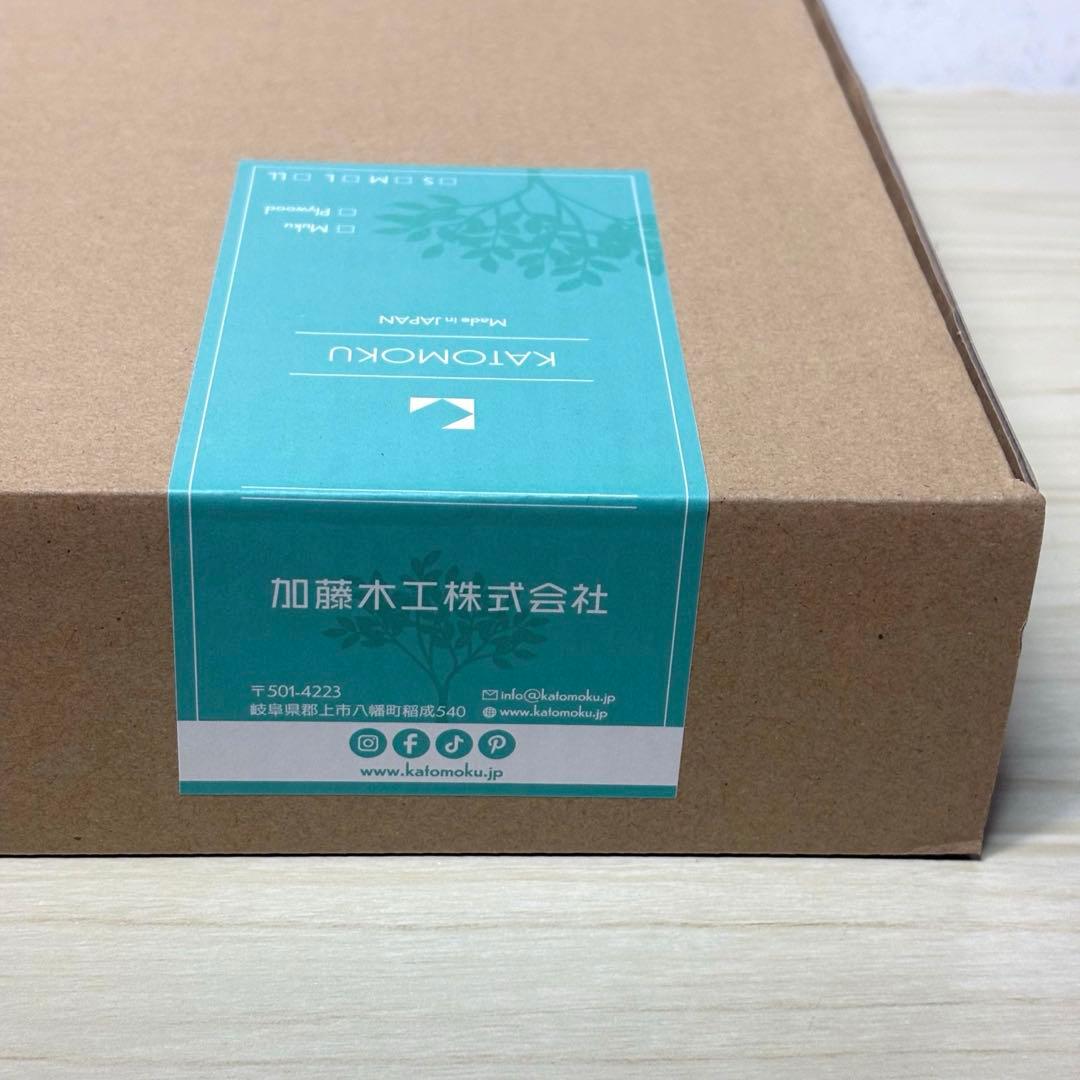 【訳アリ未使用品】カトモクKATOMOKU 電波時計 掛け時計 KM-104