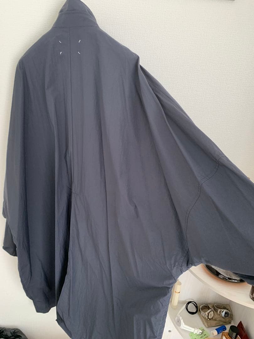 定価30万円 名作　メゾンマルジェラ　ポンチョレインコート　黒S