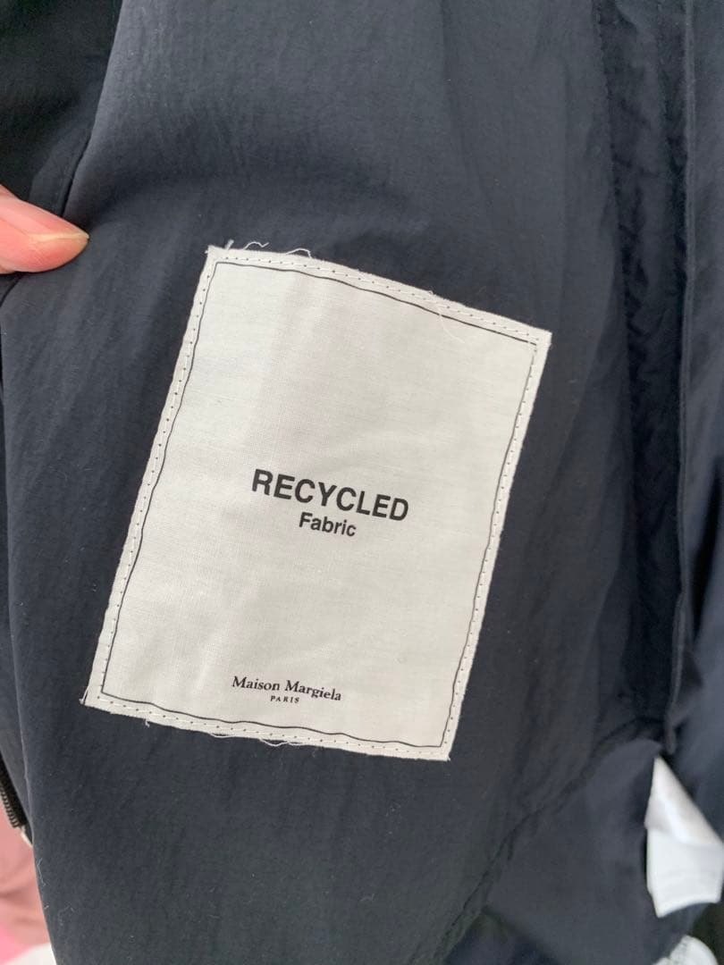 定価30万円 名作　メゾンマルジェラ　ポンチョレインコート　黒S