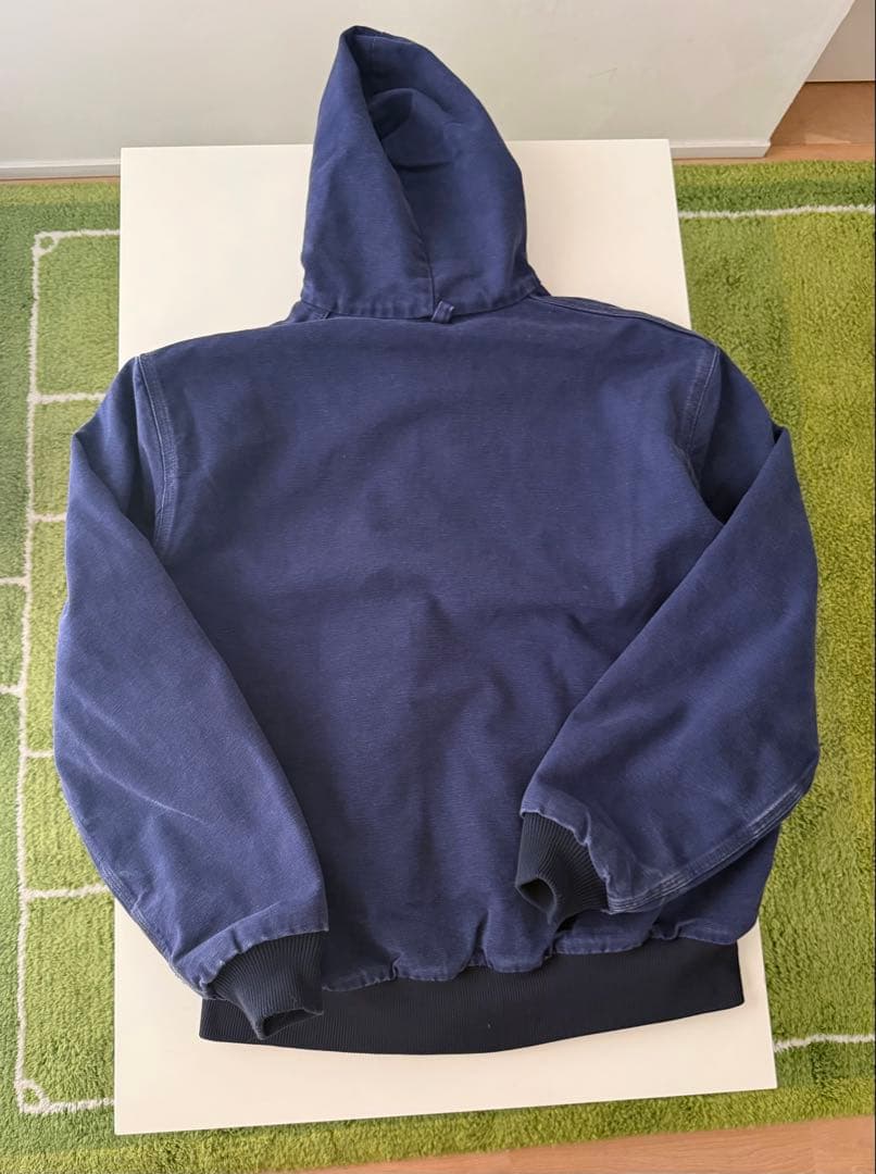 Carhartt Active jacket NAVY 90s 横タグ サーマル
