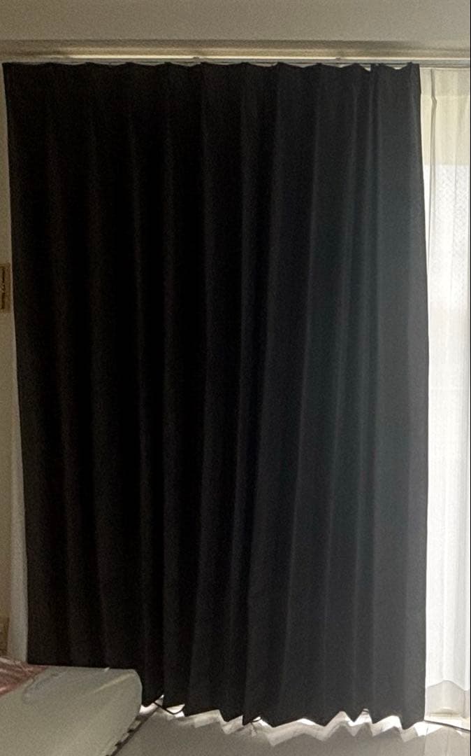 ニトリ オーダー 遮光カーテン 1級 ダークグレー