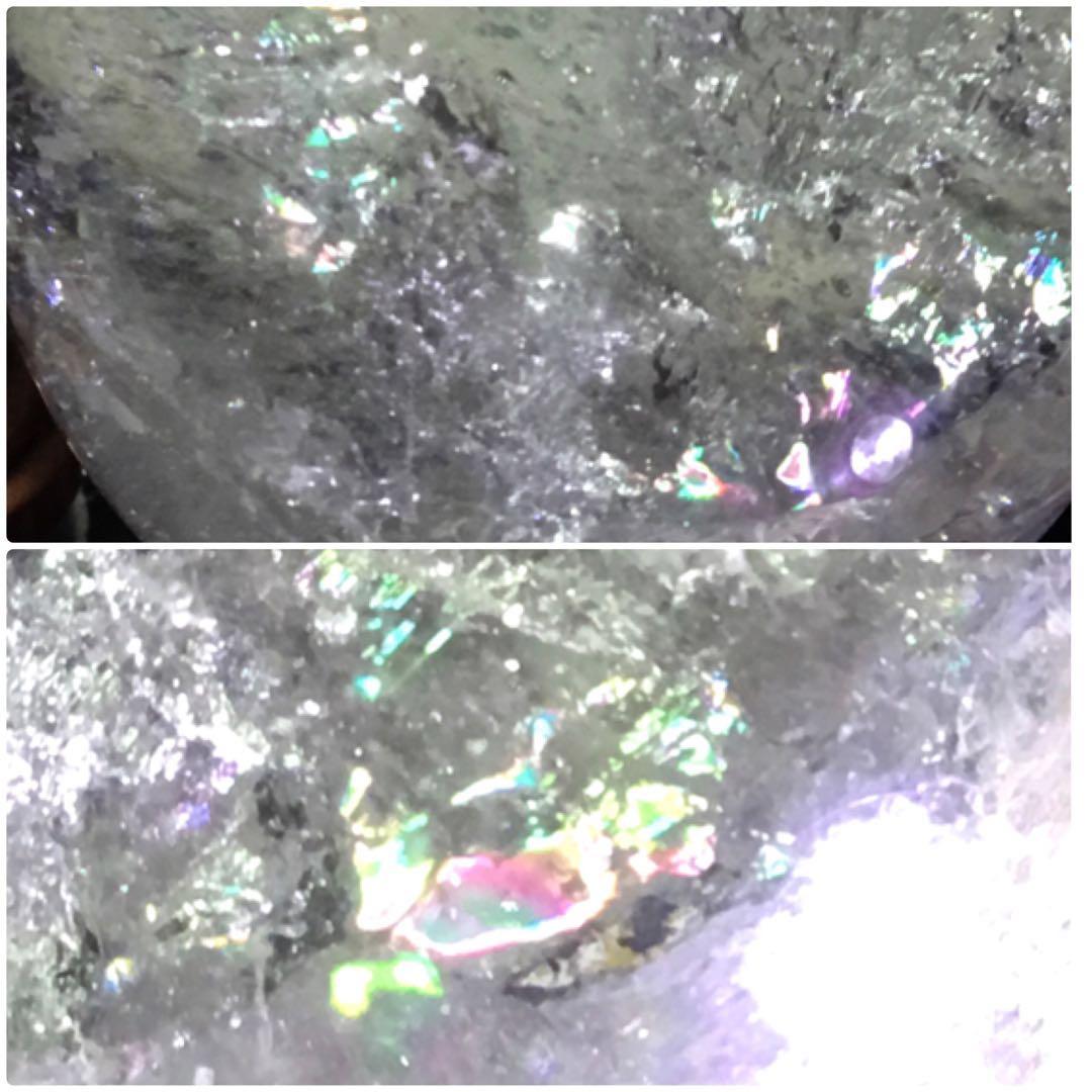 s.old out    ☆虹入り☆丸玉.ヒマラヤ水晶.直径44mm.