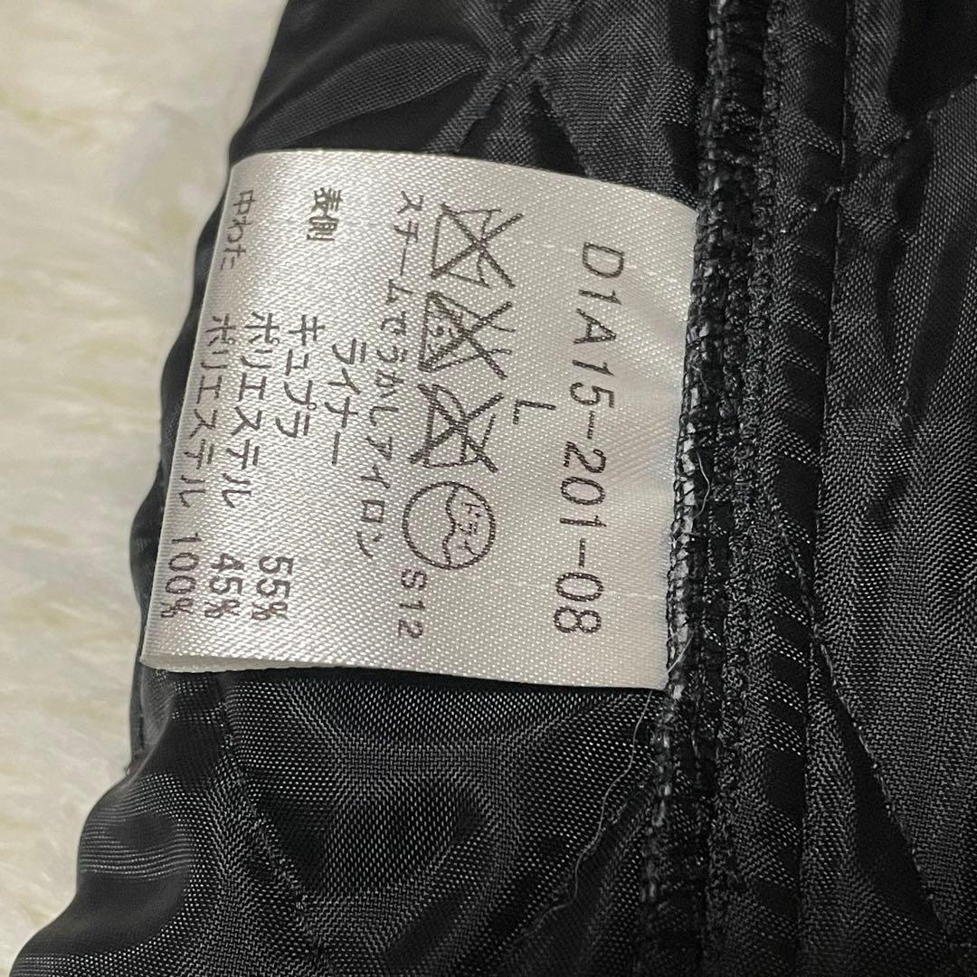 極美品✨バーバリーブラックレーベル トレンチコートLグレー ライナー付 チェック