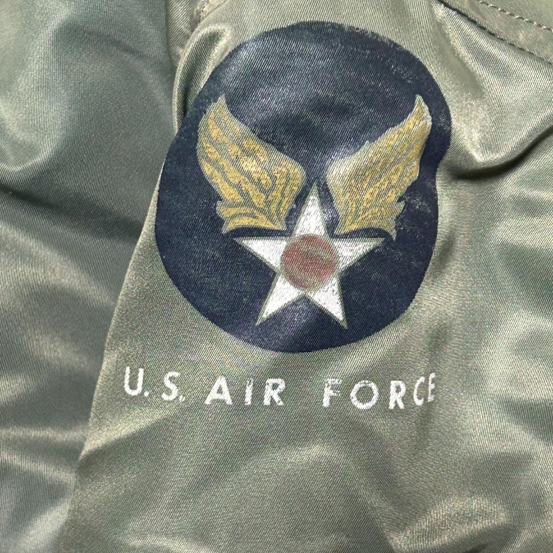 希少　初期　バズリクソンズ　B-15D　MOD　フライトジャケット　オリーブ　緑