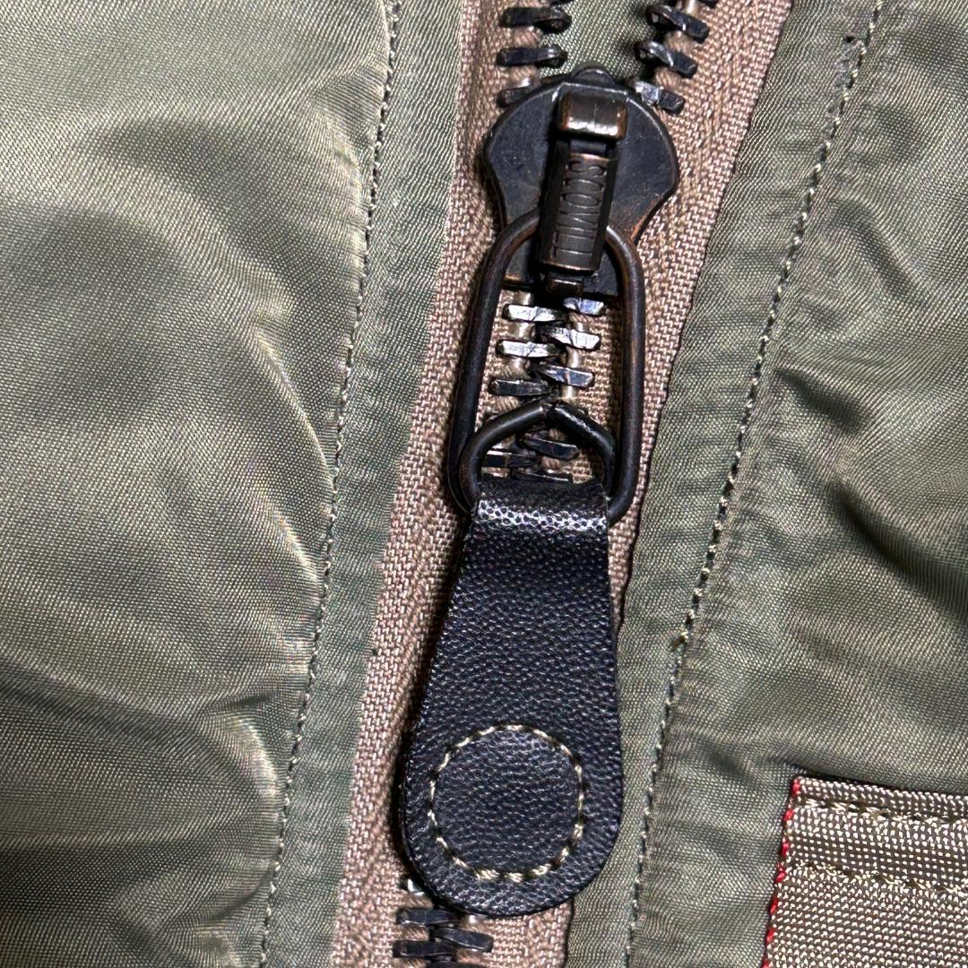 希少　初期　バズリクソンズ　B-15D　MOD　フライトジャケット　オリーブ　緑