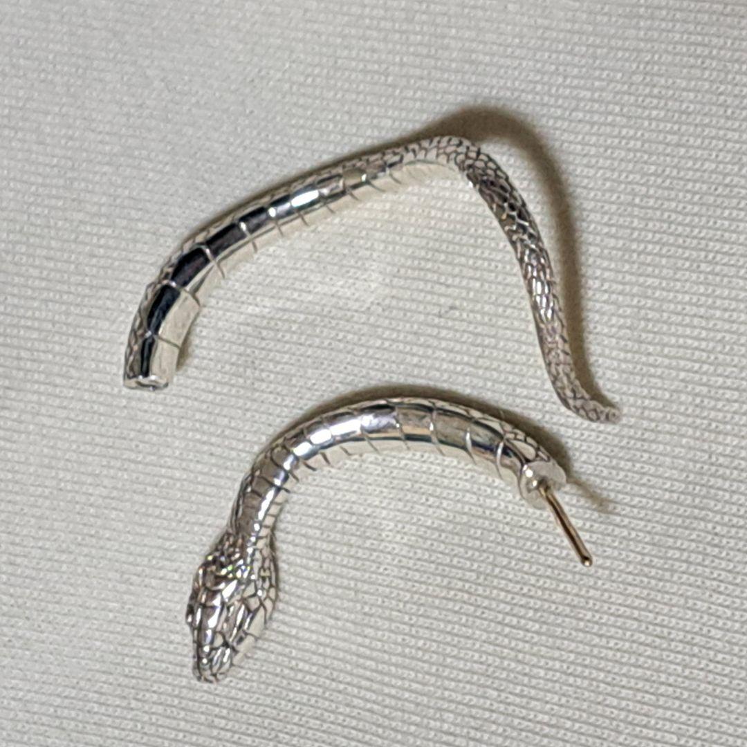 ELCAMI エルカミ シルバー 蛇 スネーク ピアス