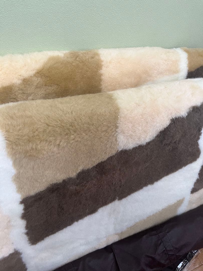 最終金額　新品未使用　ムートンシーツ