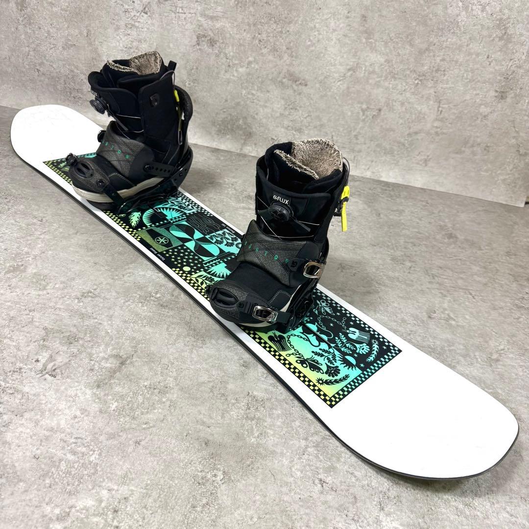 BURTON TALENT SCOUT 141cm FLUX スノボ 3点セット
