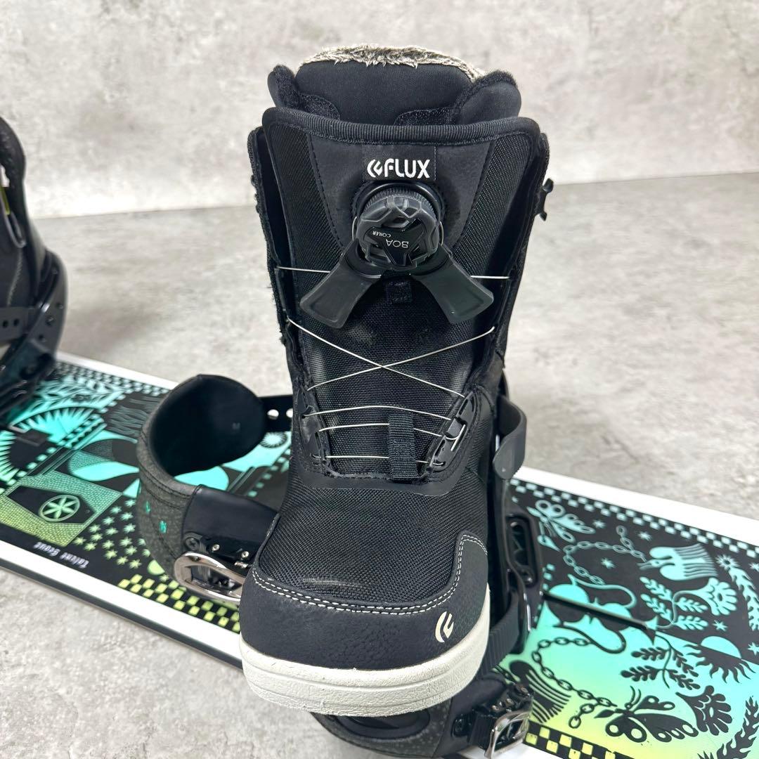 BURTON TALENT SCOUT 141cm FLUX スノボ 3点セット