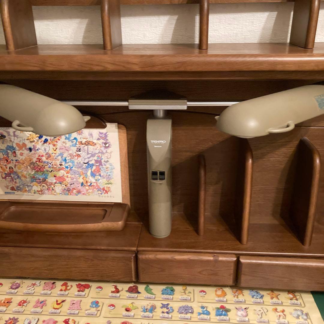 コイズミ学習机WODDYECO定価15〜16万デスクマットコルクボード付き