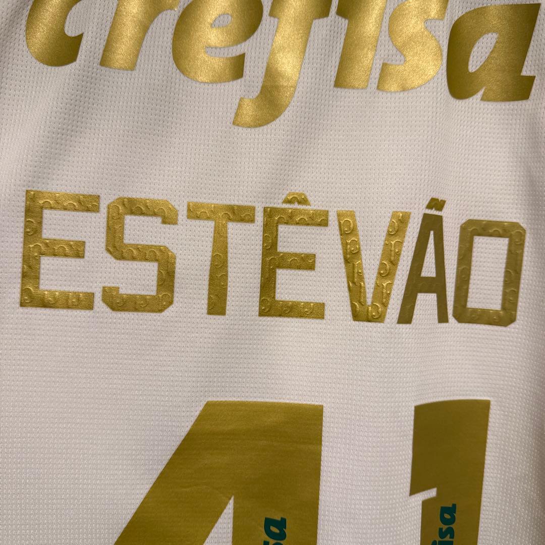 【新品未使用】 24-25 パルメイラス away レプリカ エステヴァン