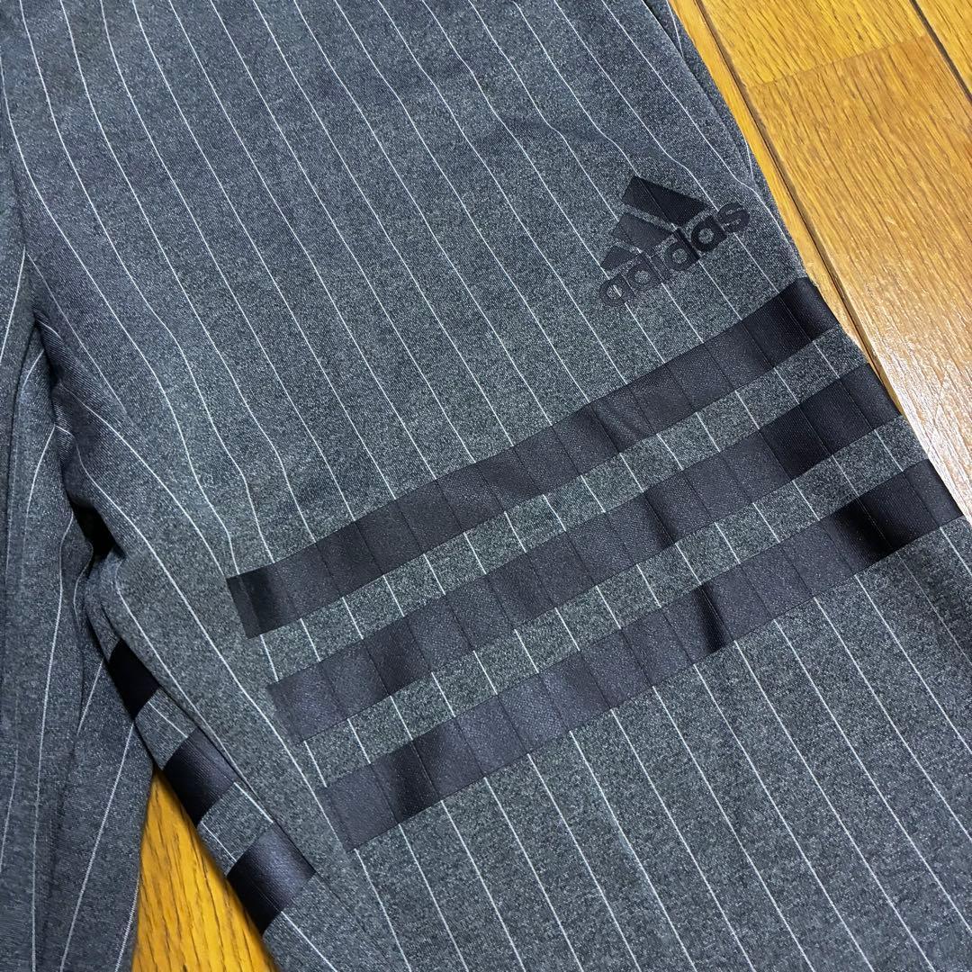 adidas climalite ストライプジャージ セットアップ