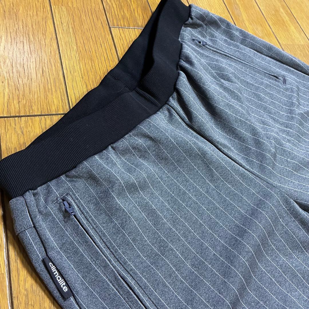 adidas climalite ストライプジャージ セットアップ