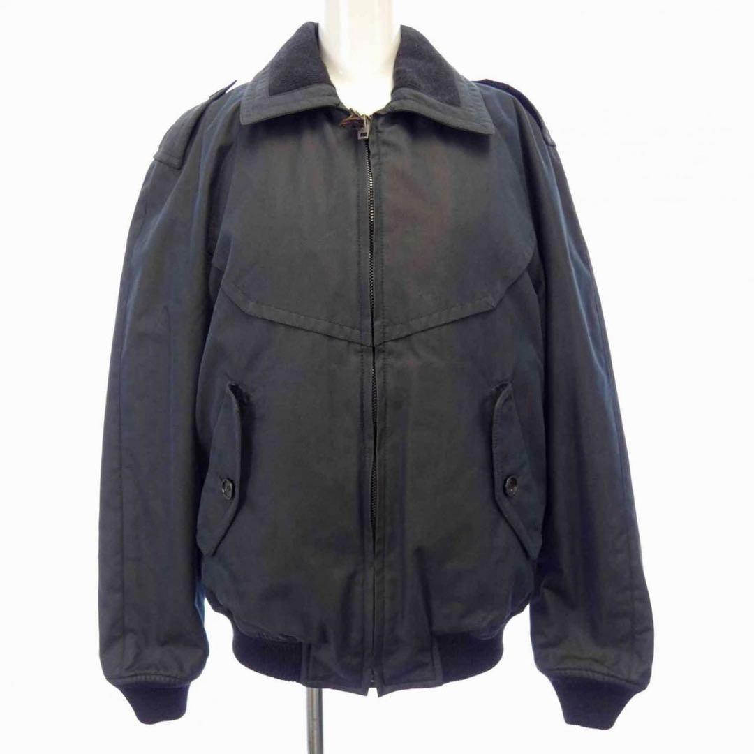 【美品】LOUIS VUITTON フライトジャケット　ブルゾン　ダークグレー