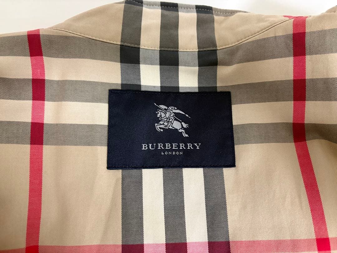 BURBERRY LONDON中綿ライナー付きステンカラーコート L ブラウン