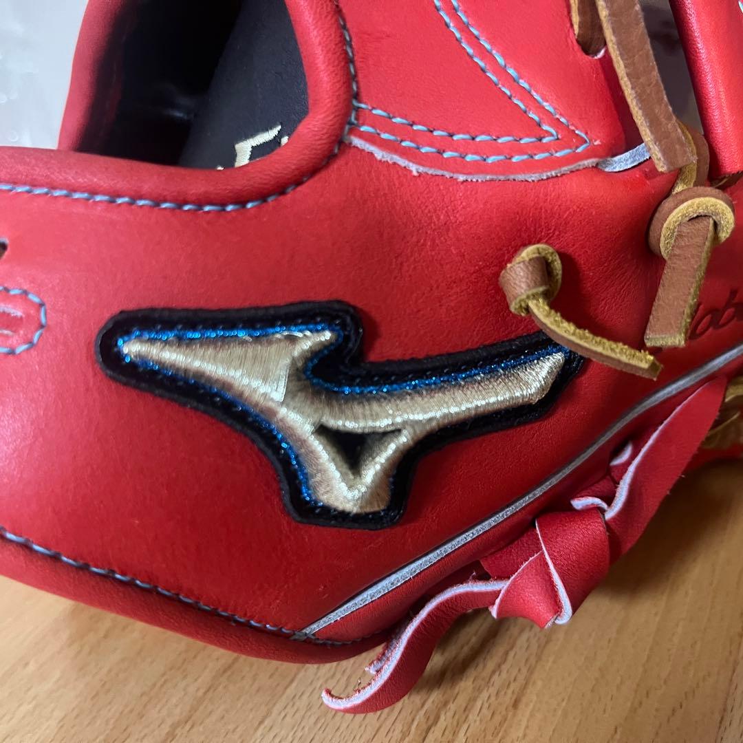 ミズノ 硬式 グローバルエリート 記念モデル 外野 18N ダイバーシティブルー