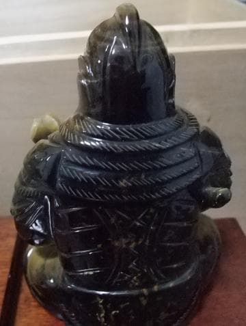 値下げ可能　開運 　風水　金運　水晶　天然石彫り　 七福神 木箱入り