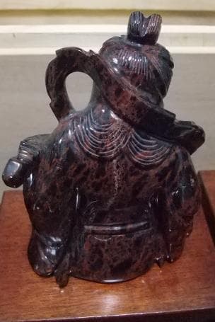 値下げ可能　開運 　風水　金運　水晶　天然石彫り　 七福神 木箱入り