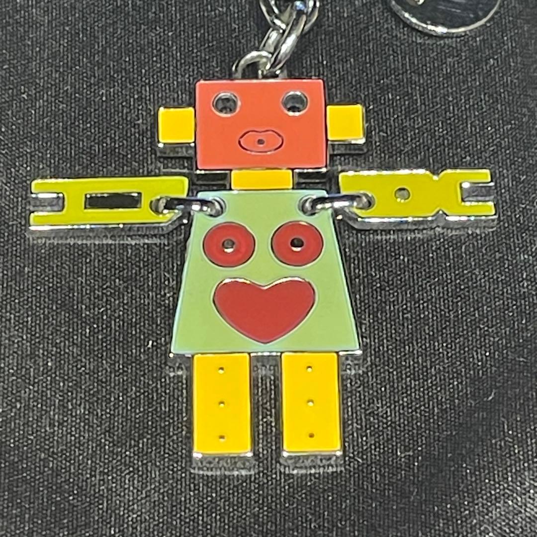 美品 プラダ ロボット キーリング キーホルダー バッグチャーム PRADA