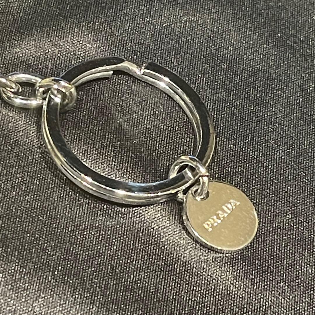 美品 プラダ ロボット キーリング キーホルダー バッグチャーム PRADA