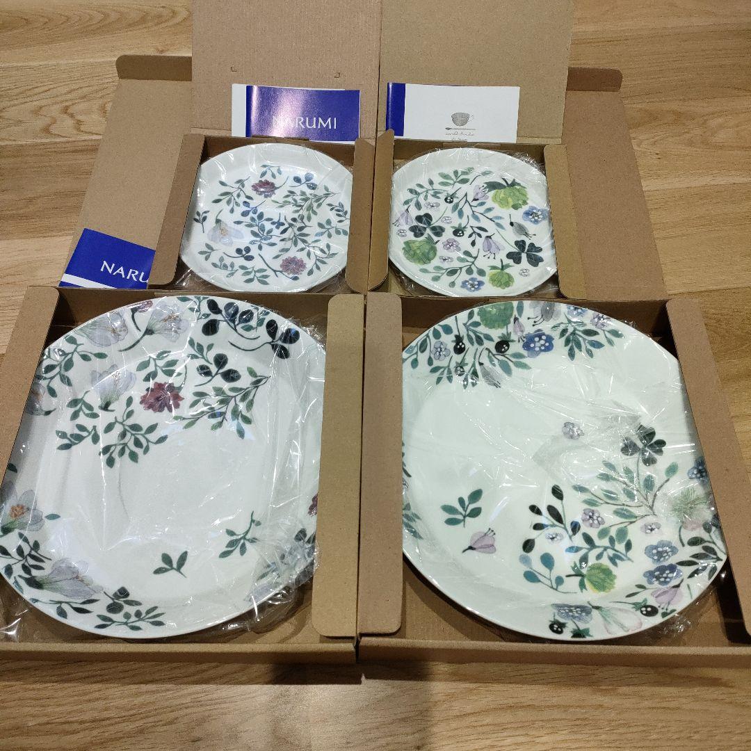 ナルミ　パスタ皿＆小皿セット　アンナエミリア