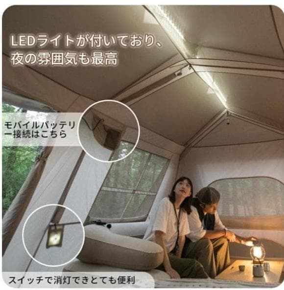 Naturehike ネイチャーハイク ビレッジ13 ロッジ型 ワンタッチテント