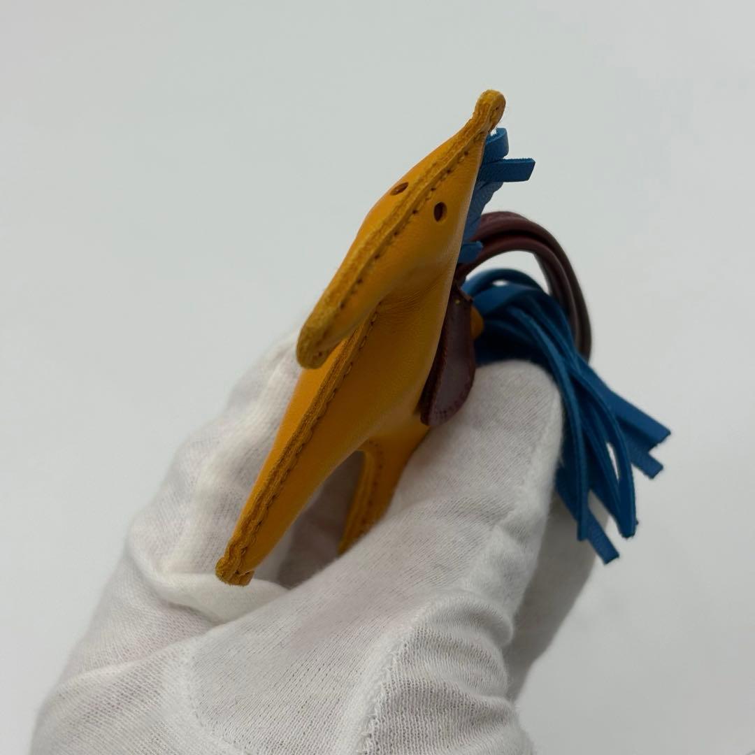 ◯HERMES エルメス レザーキーホルダー ロデオ◯