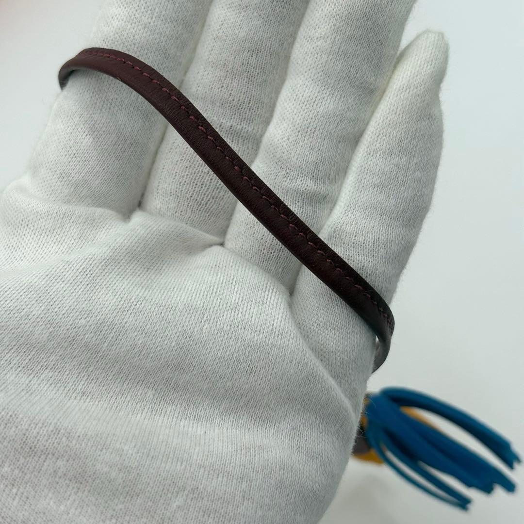 ◯HERMES エルメス レザーキーホルダー ロデオ◯