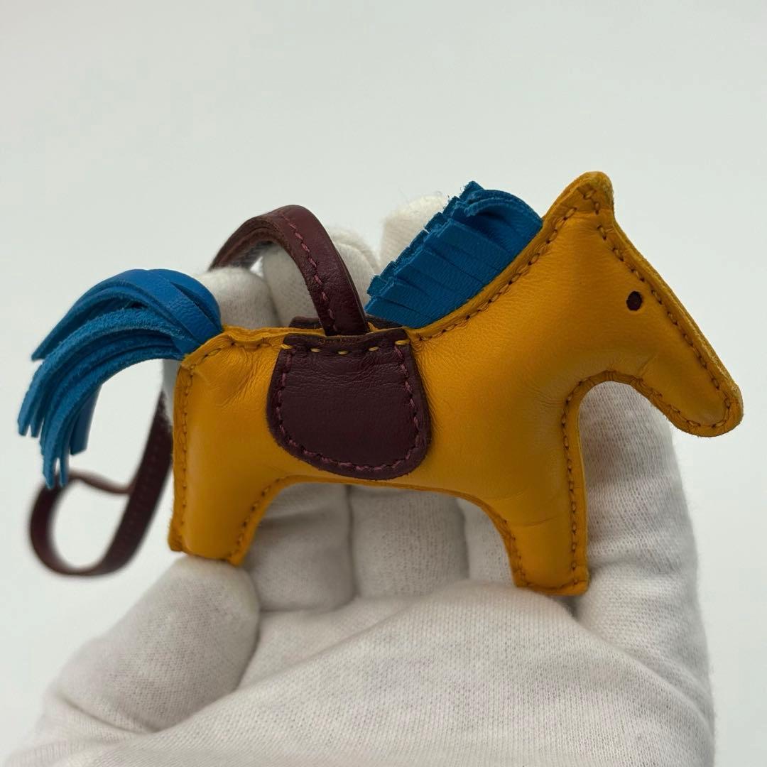 ◯HERMES エルメス レザーキーホルダー ロデオ◯
