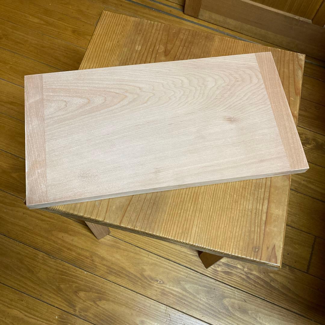 桂　まな板　碁盤から切り出し