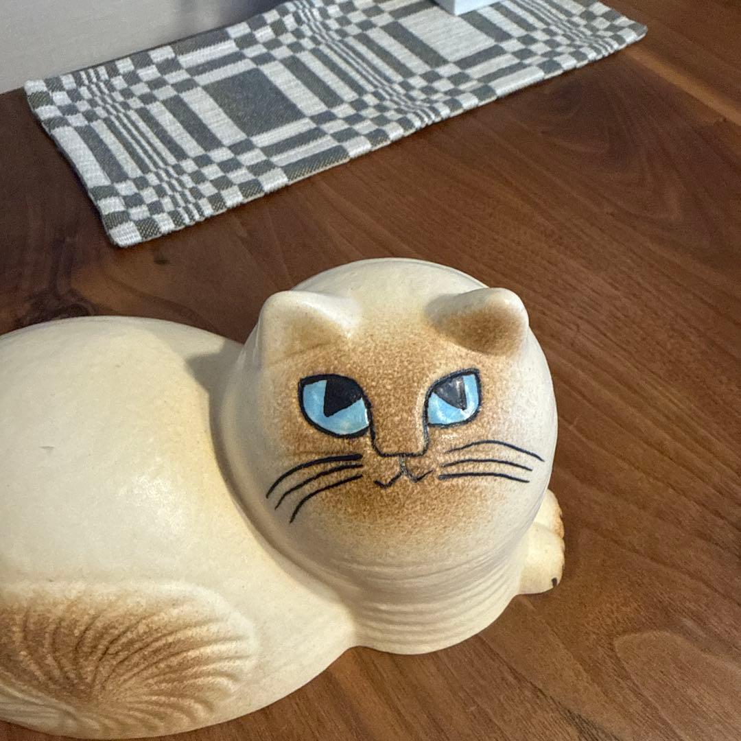 新品リサラーソン　マイ　ホワイト　ブラウンフェイス