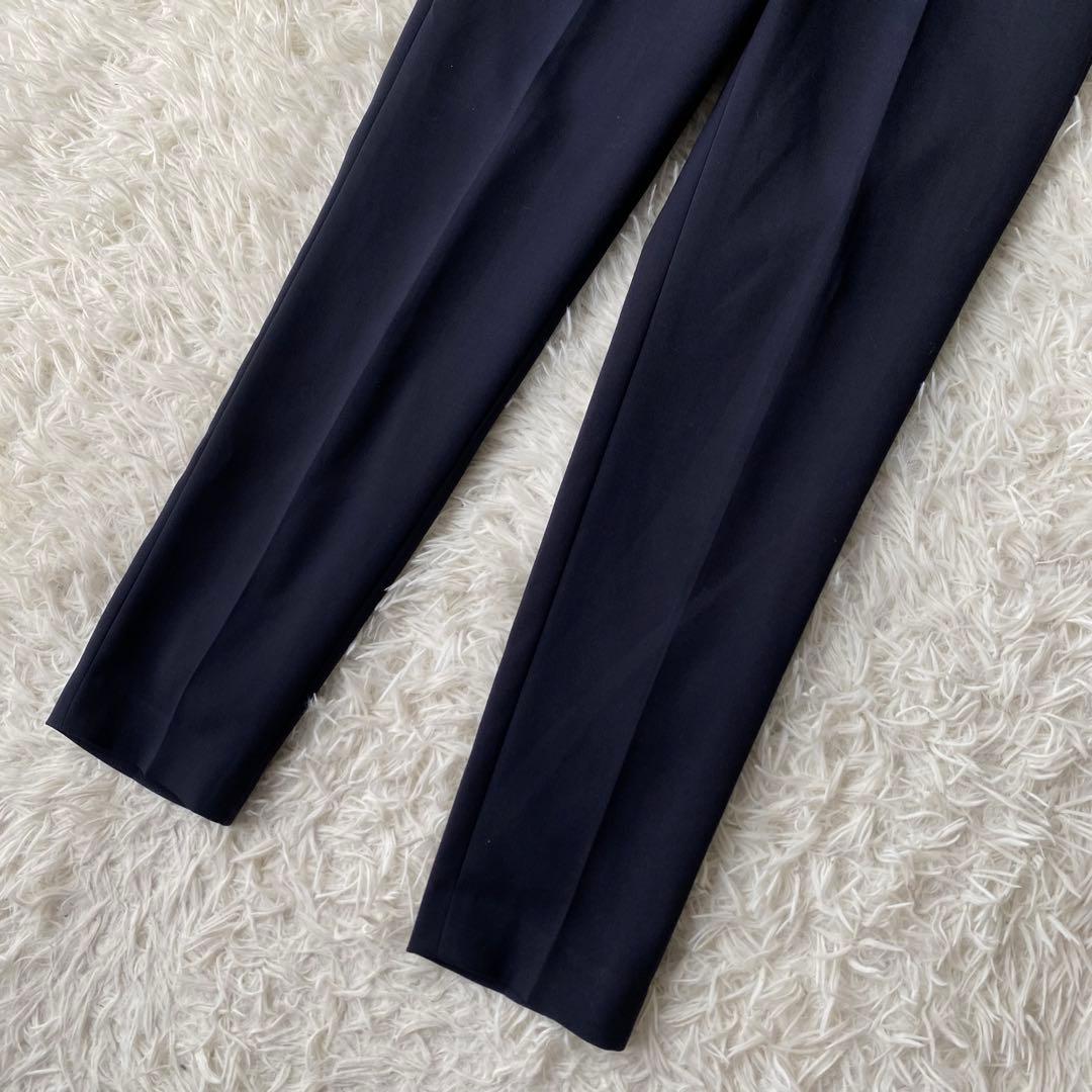 NATURAL BEAUTY BASIC ノーカラーパンツスーツ セットアップS