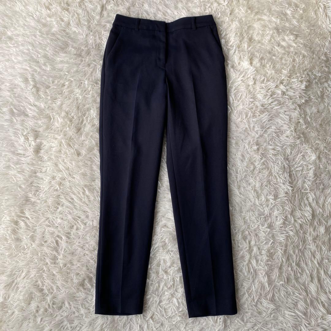 NATURAL BEAUTY BASIC ノーカラーパンツスーツ セットアップS