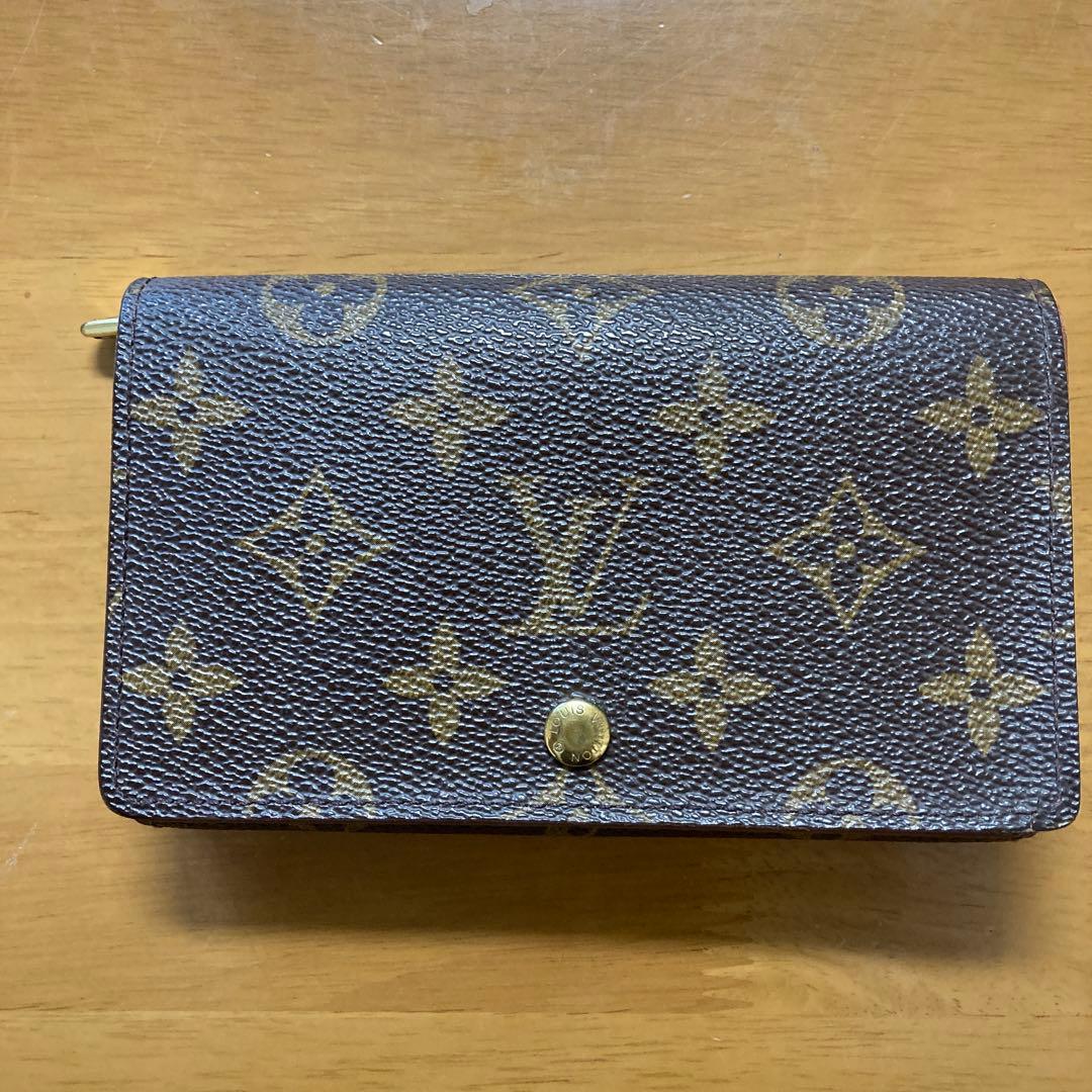 LOUIS VUITTON 二つ折り財布　 ブラウン　M61730
