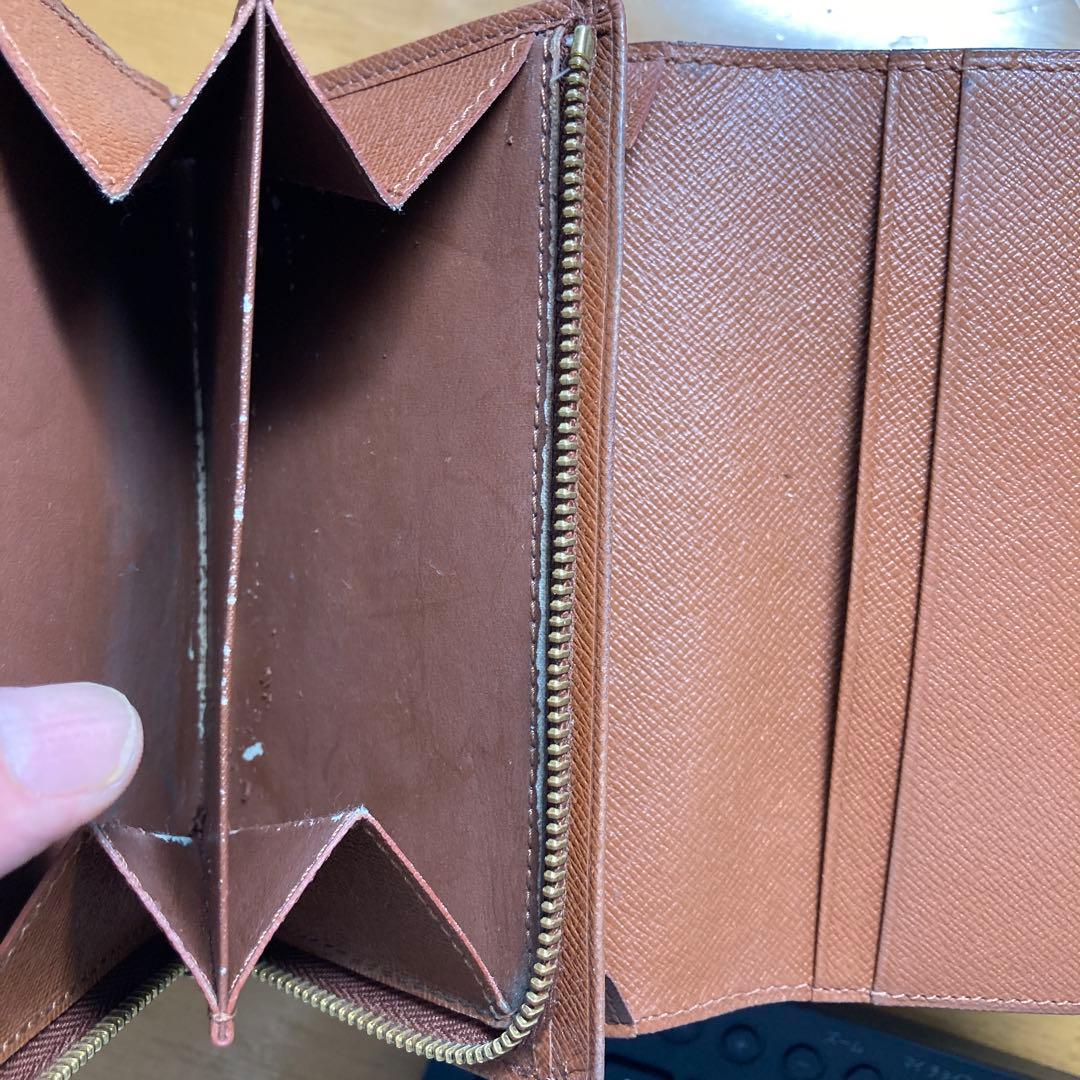 LOUIS VUITTON 二つ折り財布　 ブラウン　M61730
