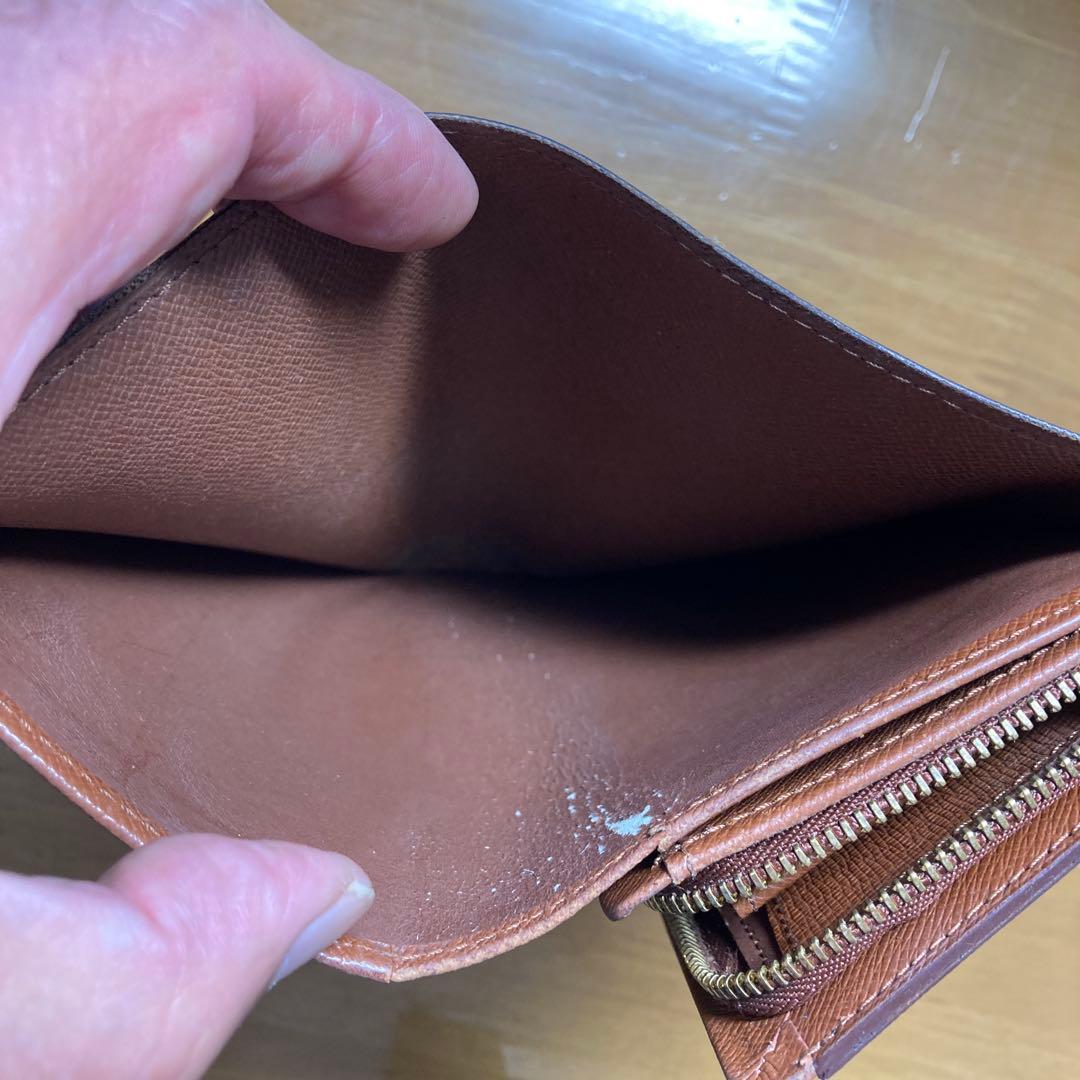 LOUIS VUITTON 二つ折り財布　 ブラウン　M61730