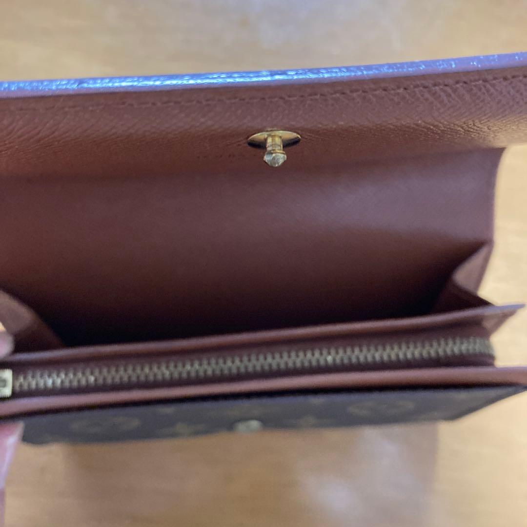 LOUIS VUITTON 二つ折り財布　 ブラウン　M61730