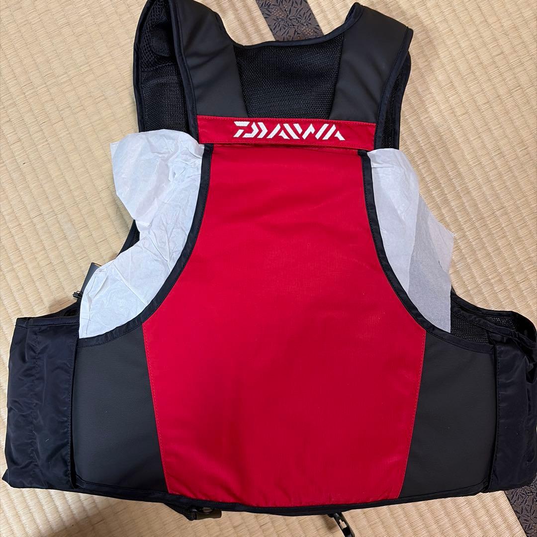 Daiwa DF-3324JM フローティングアラートベスト Lサイズ レッド
