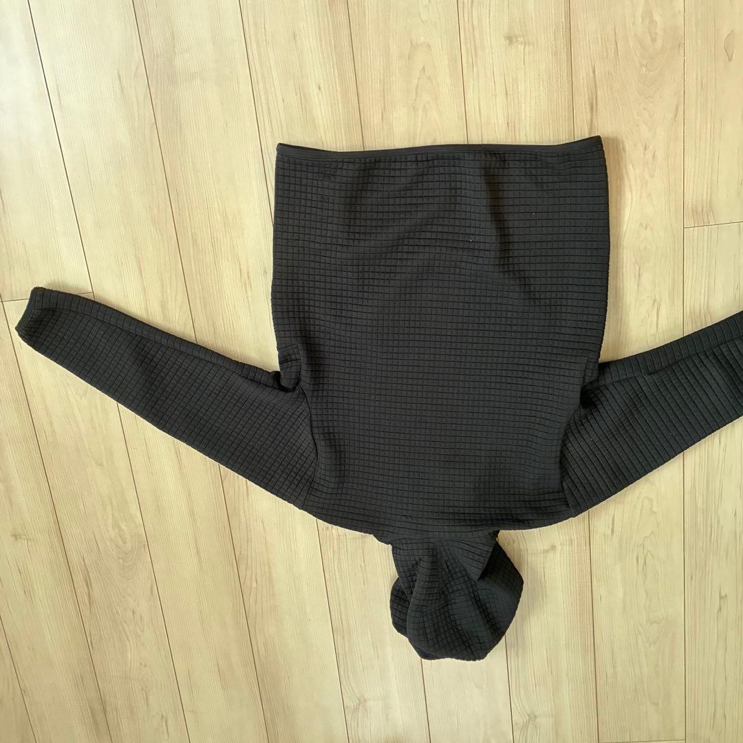 美品 ルルレモン lululemon キルティングスウェット 上下セット 黒 S