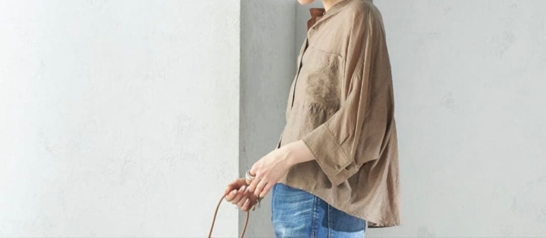 【新品同様】シアーシャツ　SHIPS