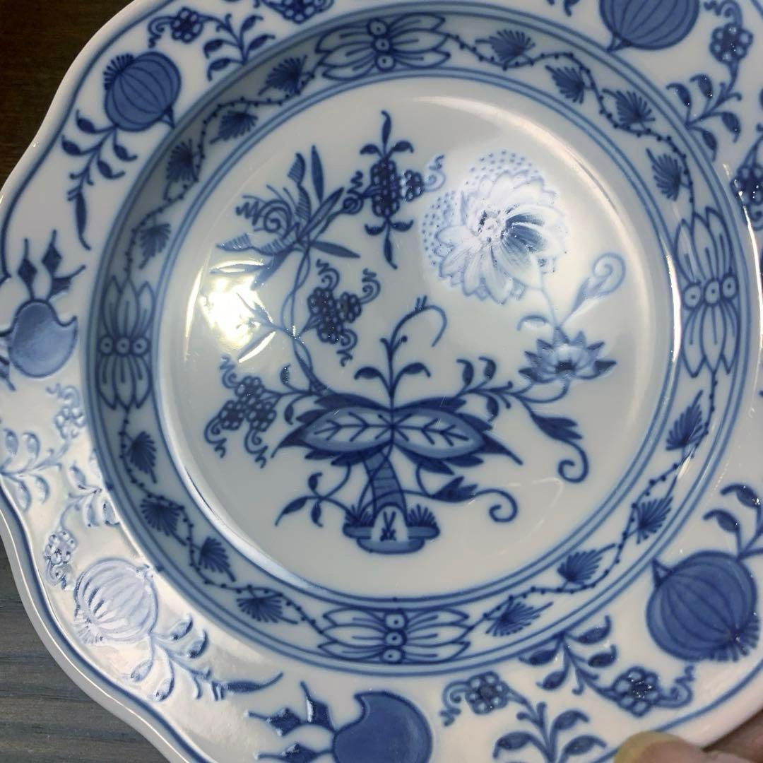 美品☆マイセン ブルーオニオン 16.5cmプレート3枚