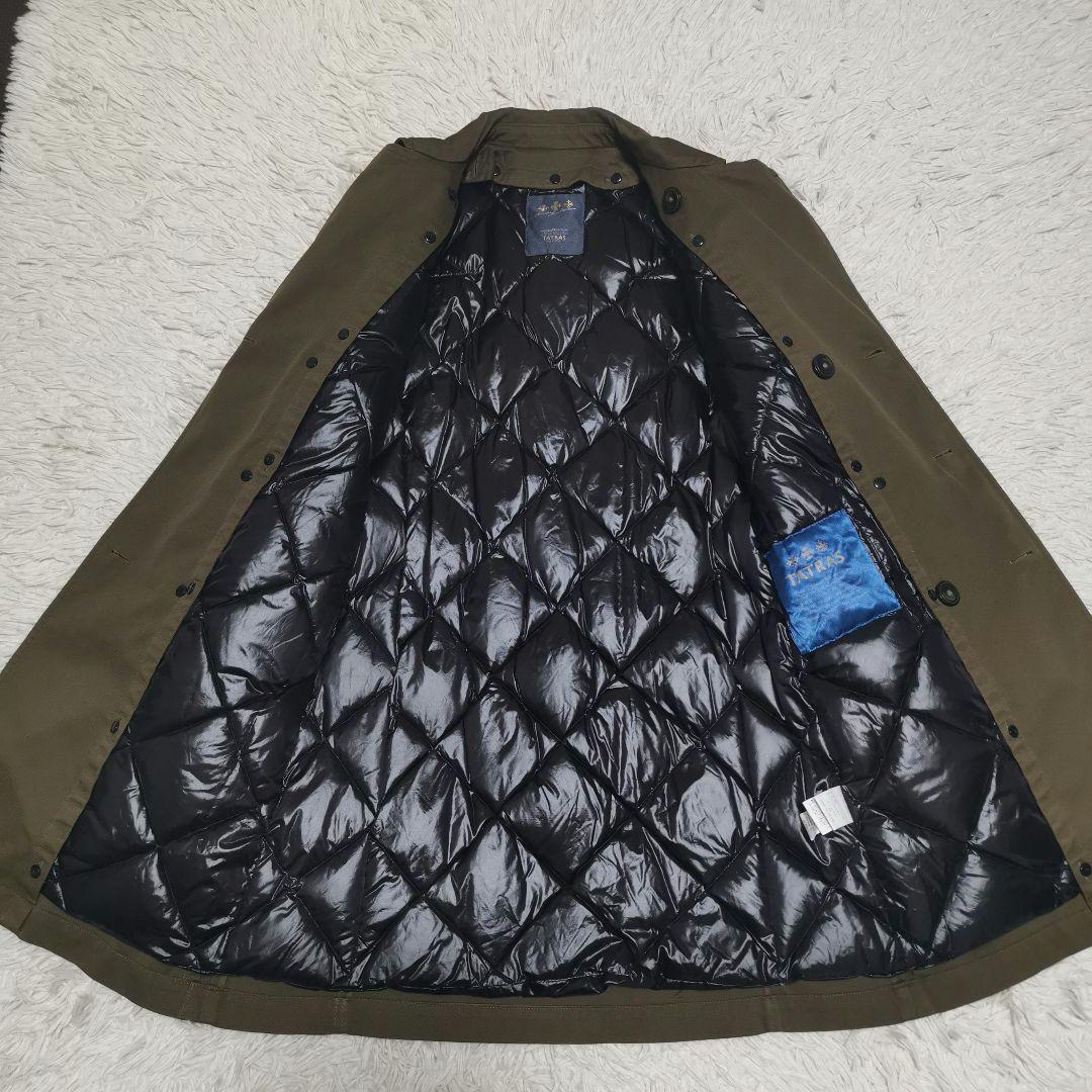 【極美品】 タトラス ダウンライナー トレンチコート キルティン ベルト付