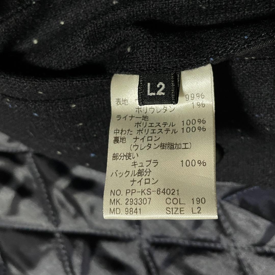 【コーネリアス】PS Paul Smith トレンチコート 柄 ネイビー