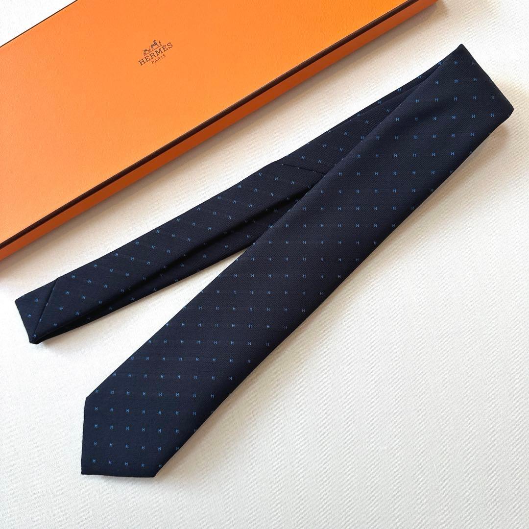 エルメス ネクタイ《ミクロH》 新品 未使用