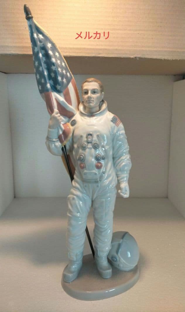 リヤドロ lladro アポロ 宇宙飛行士 バズ オルドリン