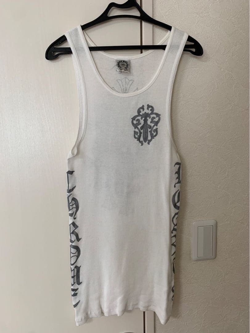 Chrome Hearts ホワイト タンクトップ　M