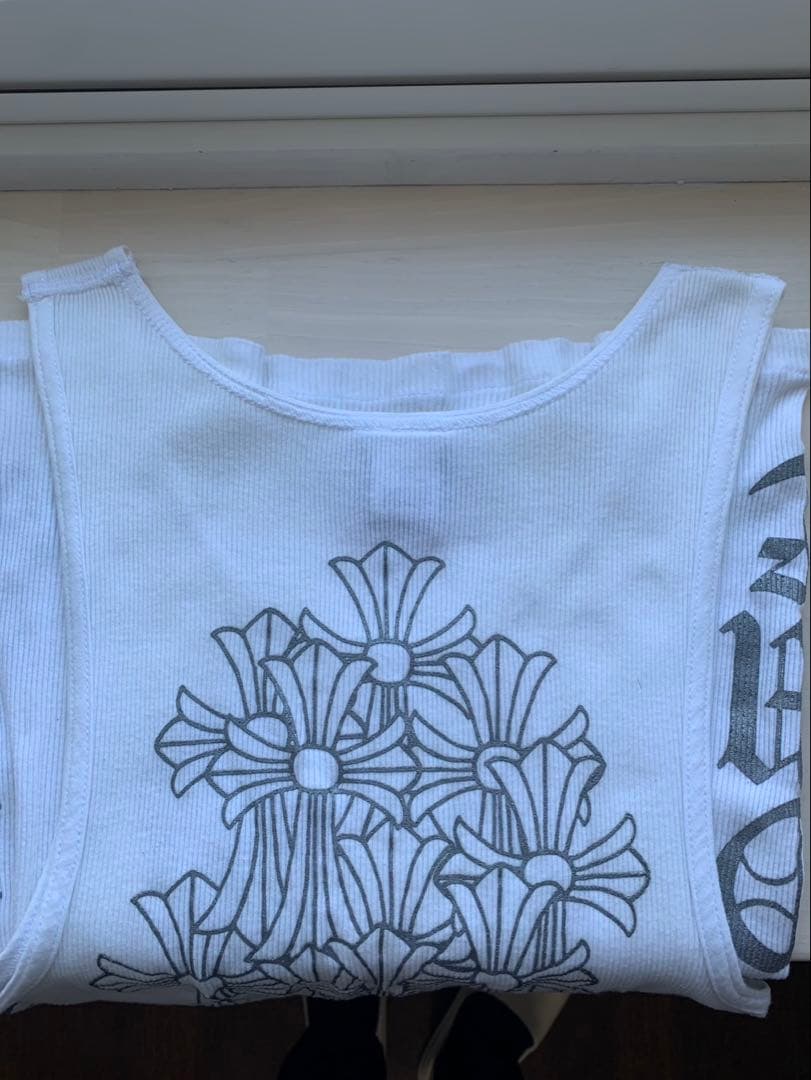 Chrome Hearts ホワイト タンクトップ　M
