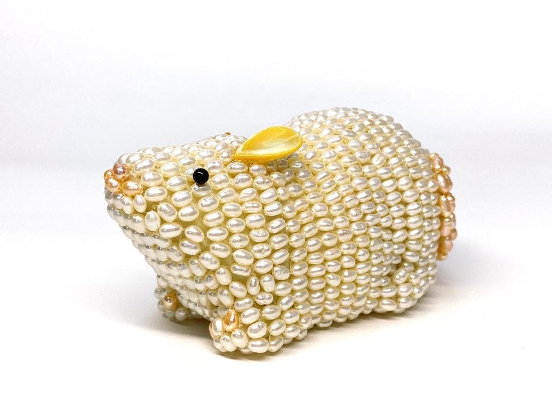 ネズミ　タンスイパール　置物