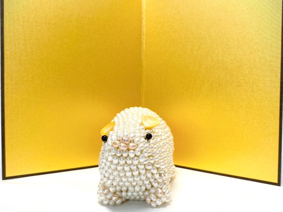 ネズミ　タンスイパール　置物