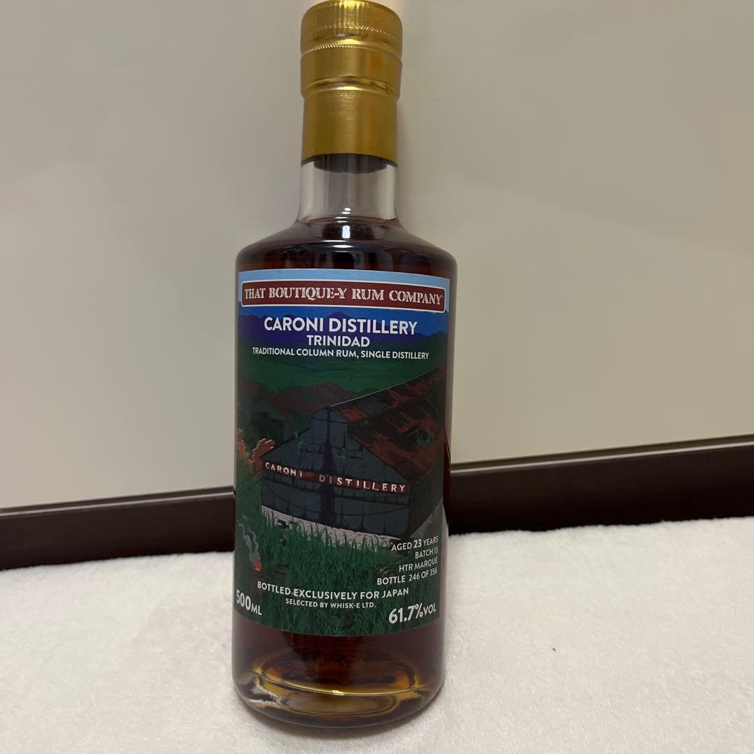 ラム　ブティックウイスキー カロニ バッチ13 23年